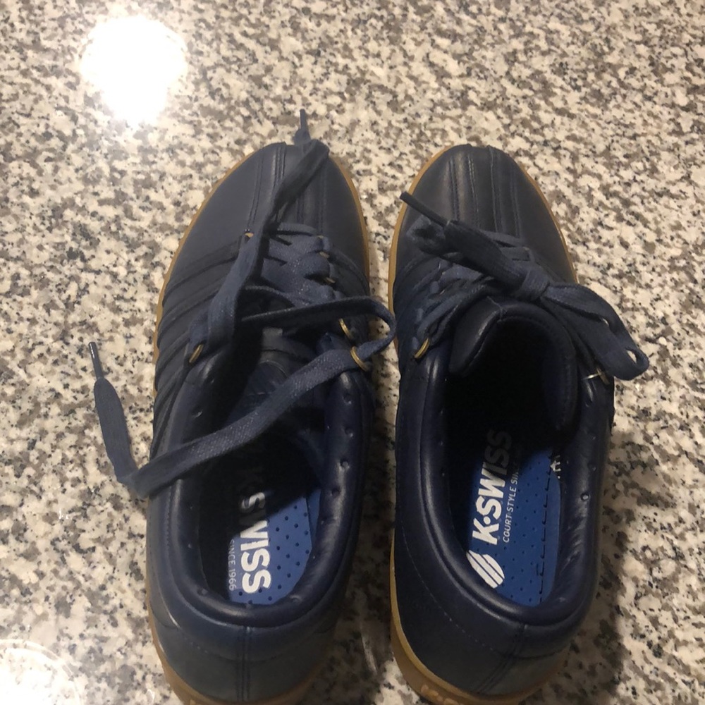 Navy Kswiss classic sneakers
